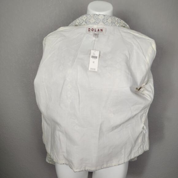 Anthropologie Dolan Left Coast Rossi Eyelet Moto Jacket Size XL - Picture 13 of 16